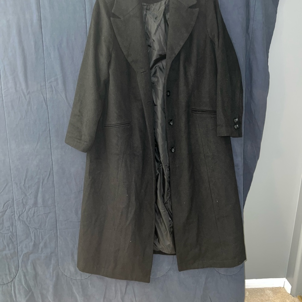 Jessica Women's Black Trench Coat